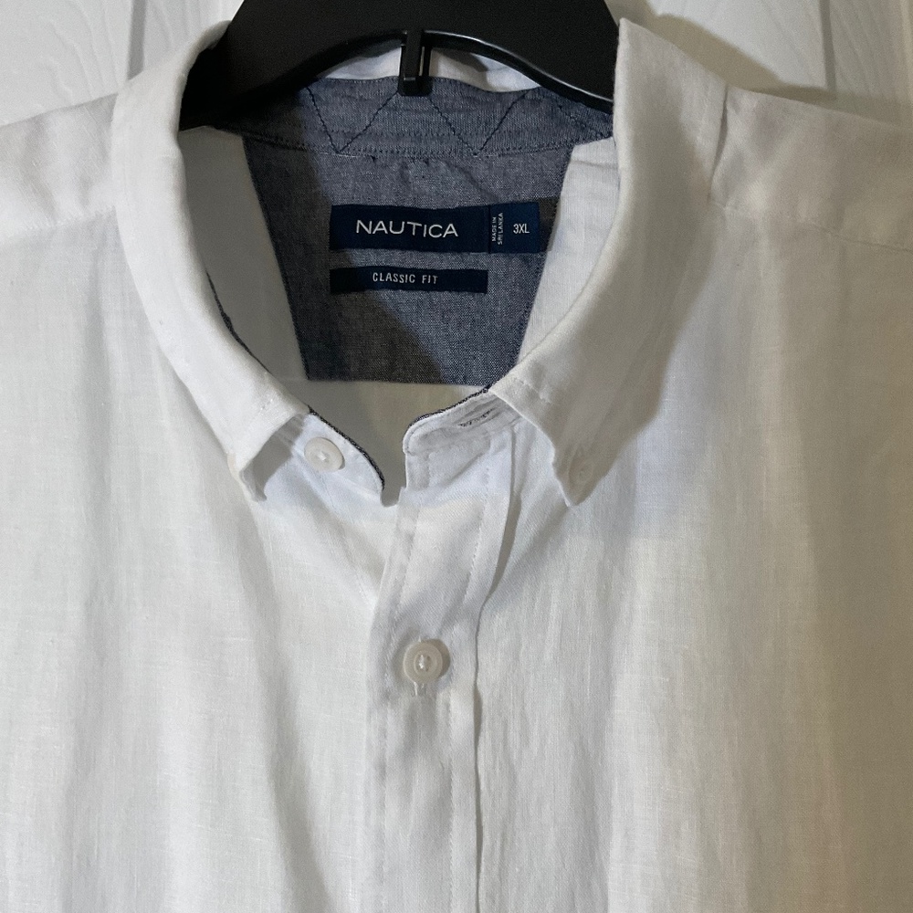 Nautica linen shirt